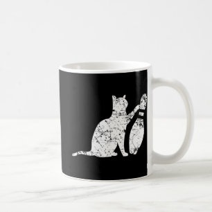 Ornery Alley Cat Tipping Bowling Pin Fun Team Gift Coffee Mug