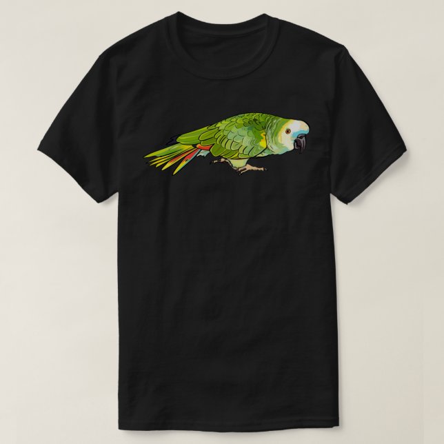 Ornery Blue Fronted Amazon Parrot 1 T-Shirt (Design Front)