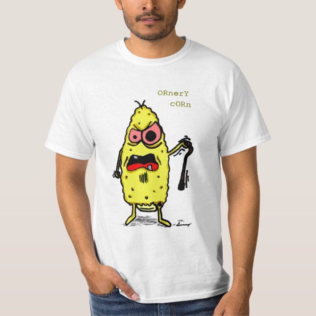 Ornery Corn Mens Value T-Shirt (Front)