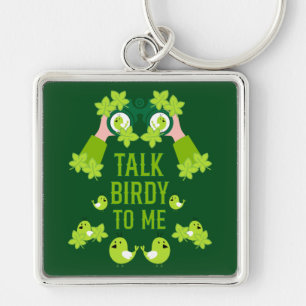 Ornithologist Birdwatcher Keychain