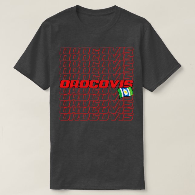 Orocovis Cascade text T-Shirt (Design Front)