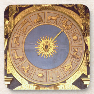 Orologio Zodicale (Zodiac Clock) (fresco and gilde Coaster