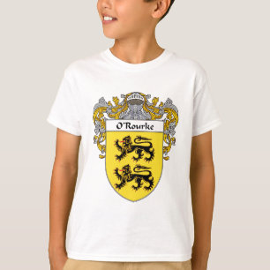 O'Rourke Coat of Arms (Mantled) T-Shirt