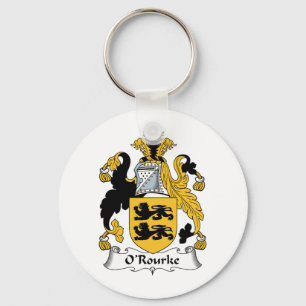 O'Rourke Family Crest Keychain