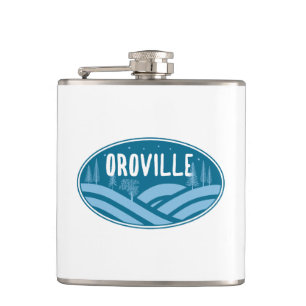 Oroville California Outdoors Hip Flask