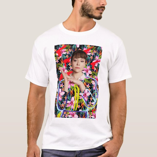 Orphan Black | Alison - Floral Pattern T-Shirt (Front)