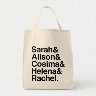 Orphan Black Ampersand Design Tote Bag