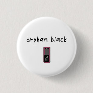 Orphan Black badge / button - Clone phone