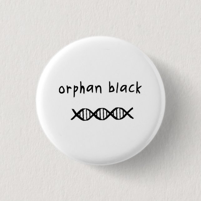 Orphan Black badge / button - DNA (Front)