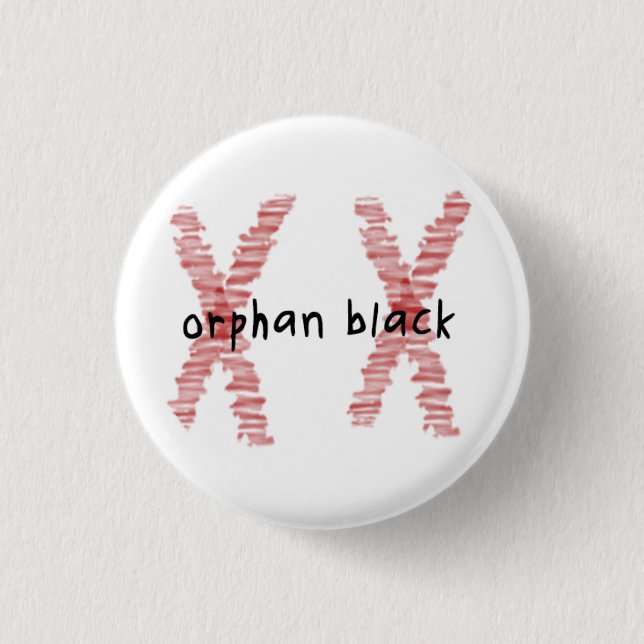 Orphan Black badge / button - Rudy (Front)
