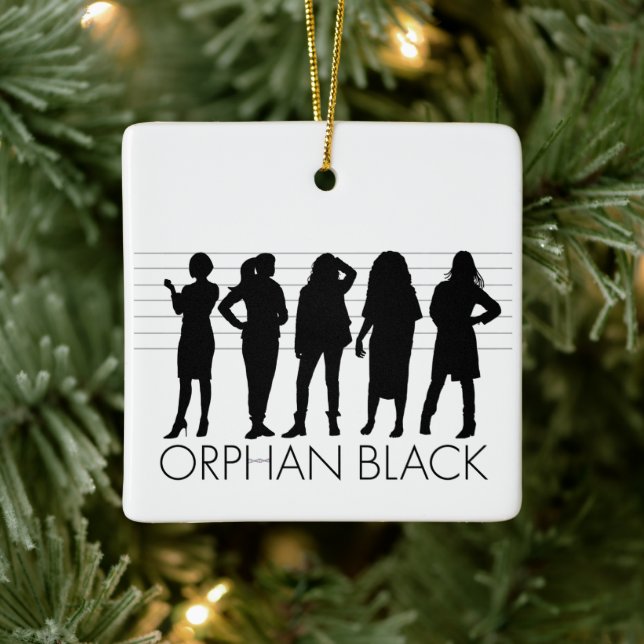 Orphan Black | Character Silhouette Ceramic Ornament (Tree)