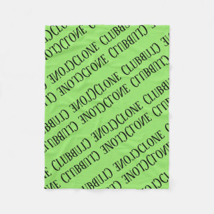 Orphan Black Clone Club mirror pattern repeat Fleece Blanket