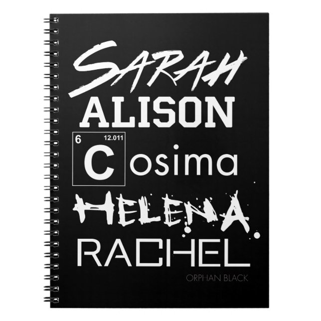 Orphan Black | Clone Club Sisters Notebook (Front)