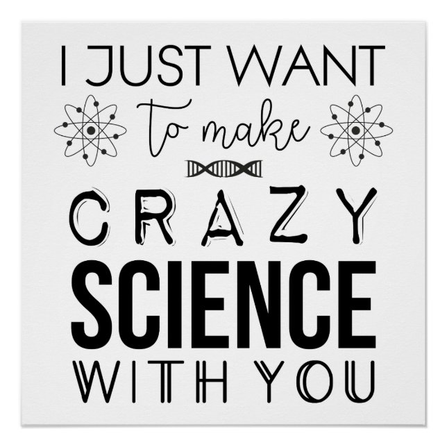 Orphan Black Crazy Science Poster brillant (Devant)