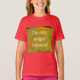 orphan Black do not anger helena abstract art T-Shirt