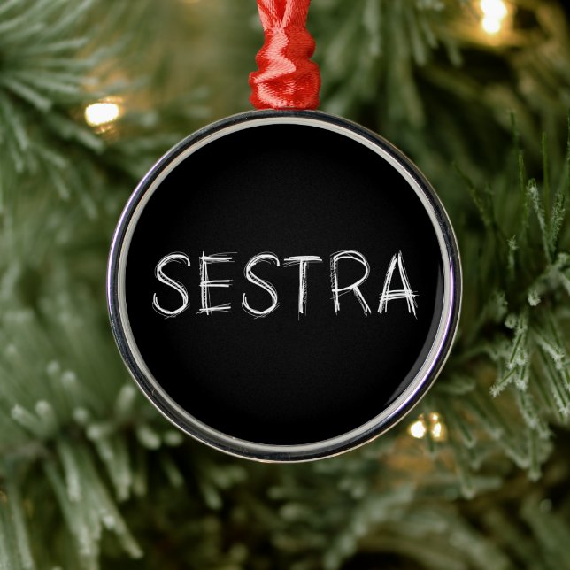 Orphan Black | Helena - Sestra Metal Ornament (Tree)