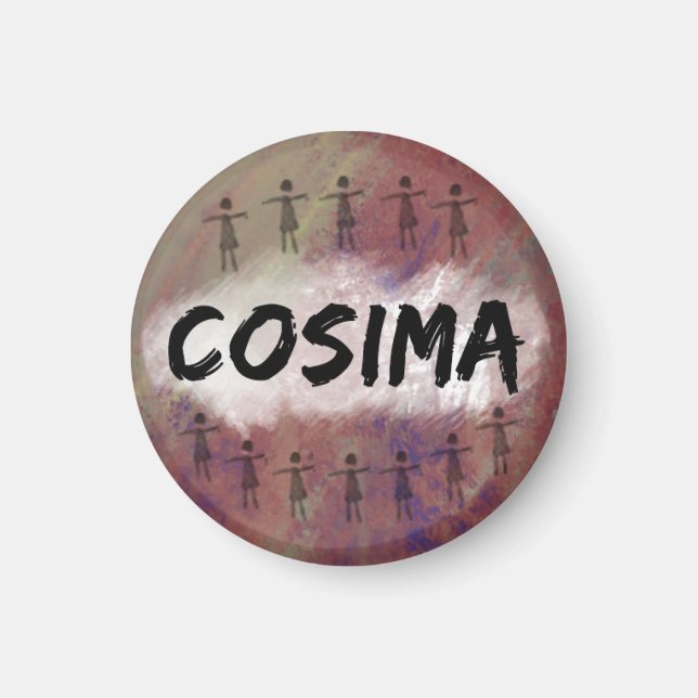 Orphan Black magnet - Cosima (Front)