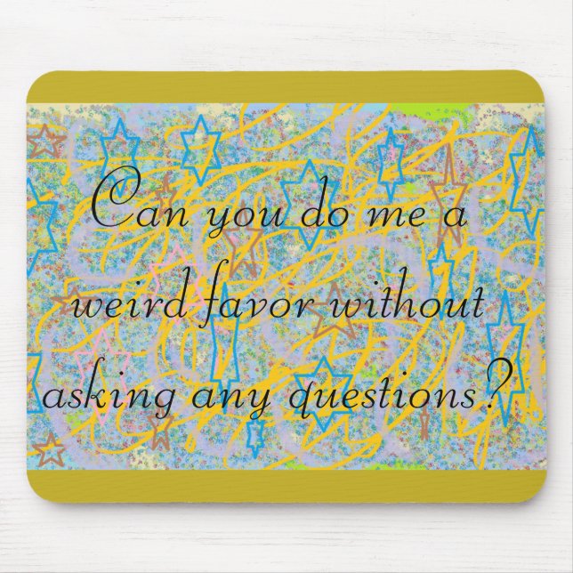 Orphan Black quote, can you do me a weird Mouse Pad (Front)