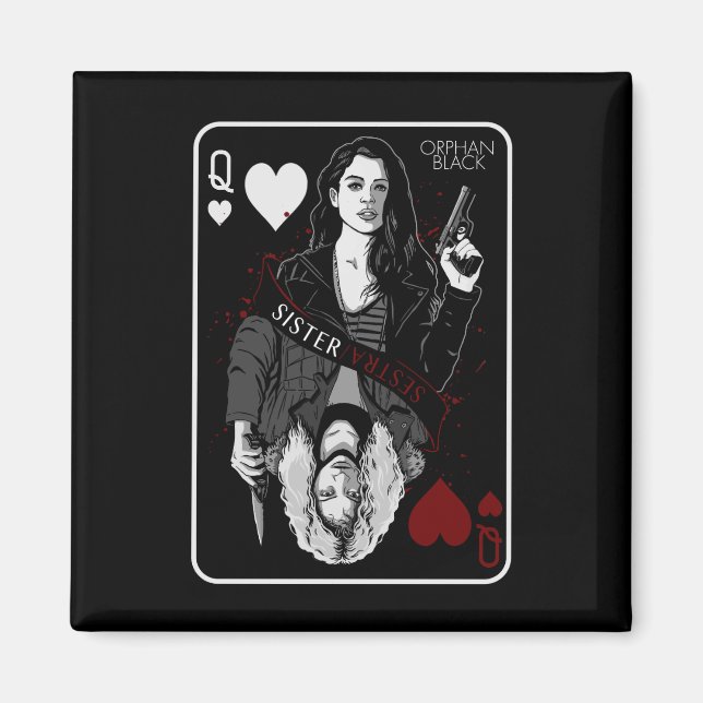 Orphan Black | Sarah & Helena - Sister/Sestra Magnet (Front)
