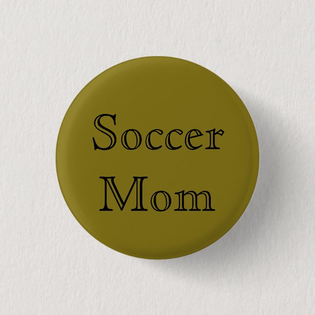 Orphan Black soccer mom, refers Allison hendrikx 1 Inch Round Button (Front)