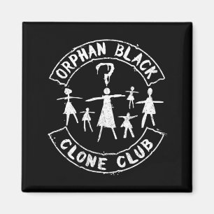 Orphan Black Stick Figure Clone Club Magnet