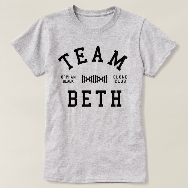 Orphan Black Team Beth T-Shirt (Design Front)