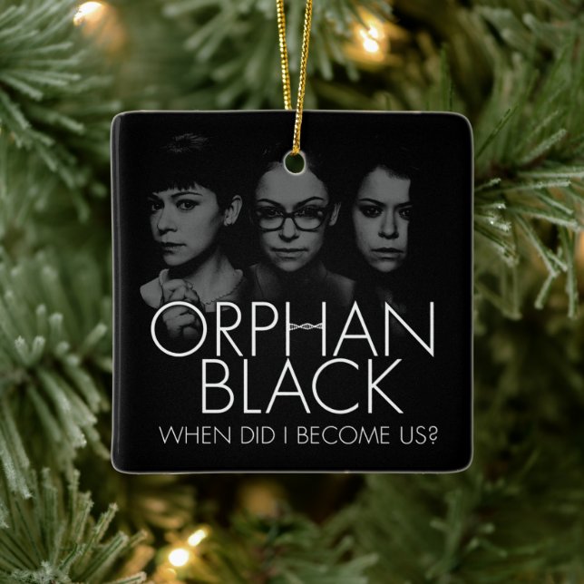 Orphan Black | Three Sestras Silhouette Ceramic Ornament (Tree)