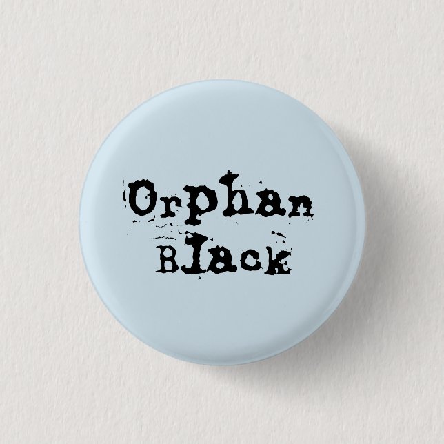 Orphan Black tv show name 1 Inch Round Button (Front)