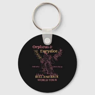 Orpheus And Eurydice Distressed Band Greek Mytholo Keychain