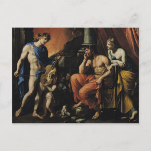 Orpheus before Pluto and Persephone Postcard