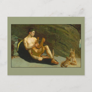 Orpheus by George deForest Brush Postcard