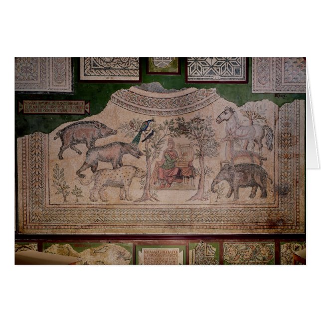 Orpheus charming the animals (Front Horizontal)