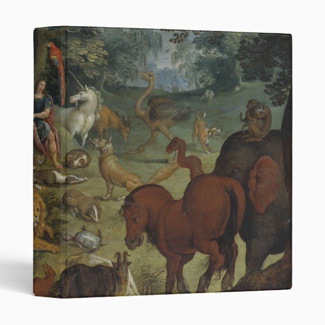 Orpheus Charming the Beasts (oil on panel) Binder (Front/Spine)