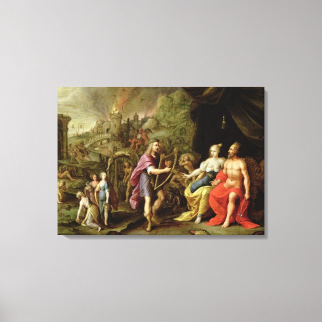 Orpheus in the Underworld Canvas Print (Front)