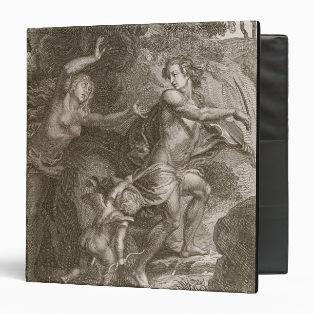 Orpheus, Leading Eurydice Out of Hell, Looks Back Binder (Front/Inside)