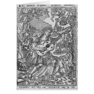 Orpheus Playing Music