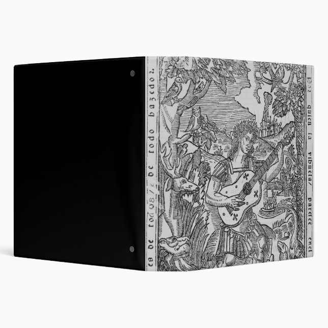 Orpheus Playing Music Binder (Background)