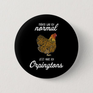 Orpington Chicken I Hen Egg Erel _1 2 Inch Round Button