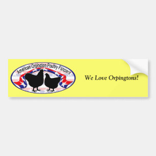 Orpington Club Logo Bumper Sticker