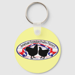 Orpington Club Logo Keychain
