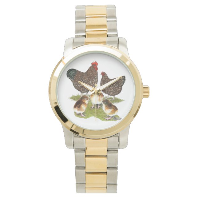 Orpington Jubilee Chicken Family Watch (Front)