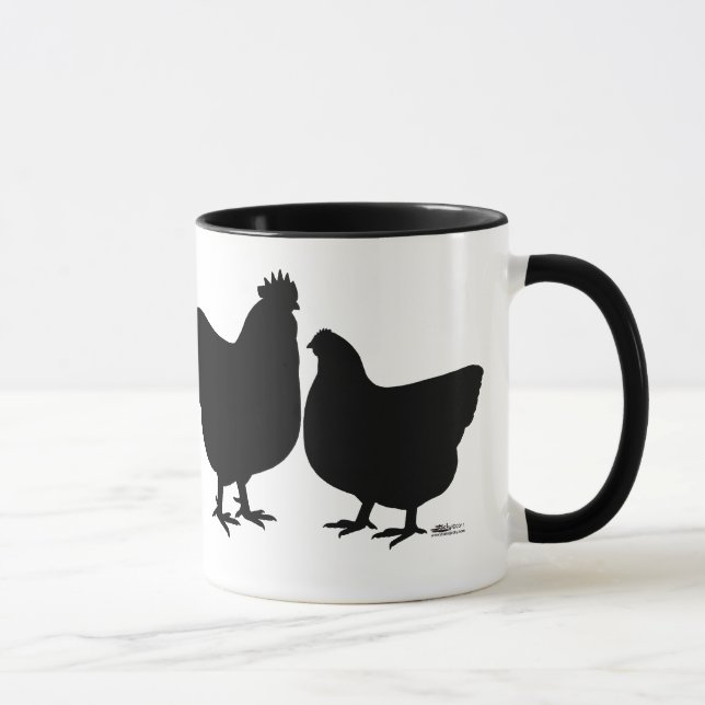 Orpington Silhouette Mug (Right)