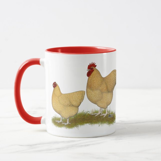 Orpingtons Lemon Cuckoo Mug (Left)