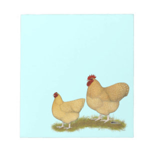 Orpingtons Lemon Cuckoo Notepad