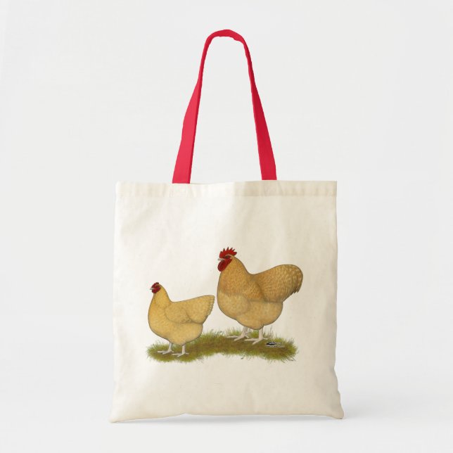 Orpingtons Lemon Cuckoo Tote Bag (Front)
