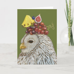 Orson the Ural owl card
