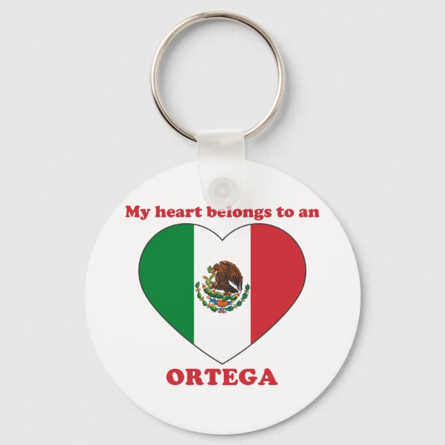 Ortega Keychain (Front)