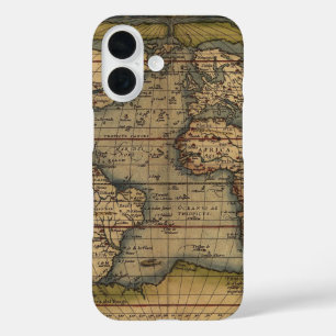 Ortelius Form of the World Map iPhone 16 Case