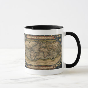 Ortelius World Map 1570 Mug