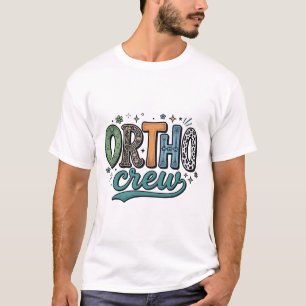 Ortho Crew Vintage Dental Team Vector Design_1 T-Shirt